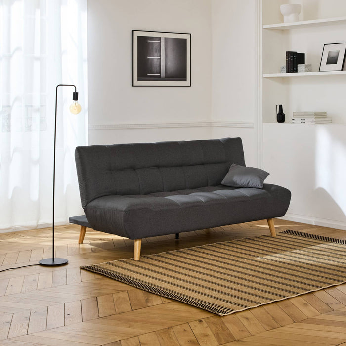 sweeek - 3-zits slaapbank, omvormbaar, stof