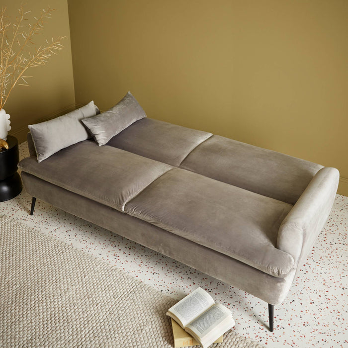 sweeek - 2-3 zits velours slaapbank