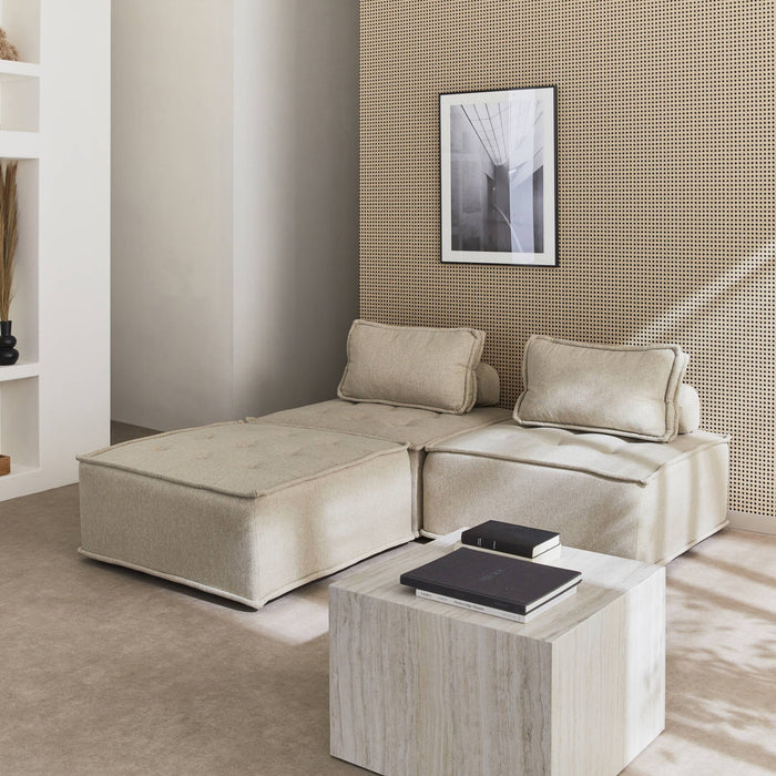 sweeek - Modulaire fauteuil in stof (x3)