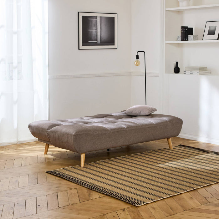 sweeek - 3-zits slaapbank, omvormbaar, stof