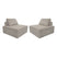 sweeek - Fauteuils corduroy 1 zitplaats (set van 2)