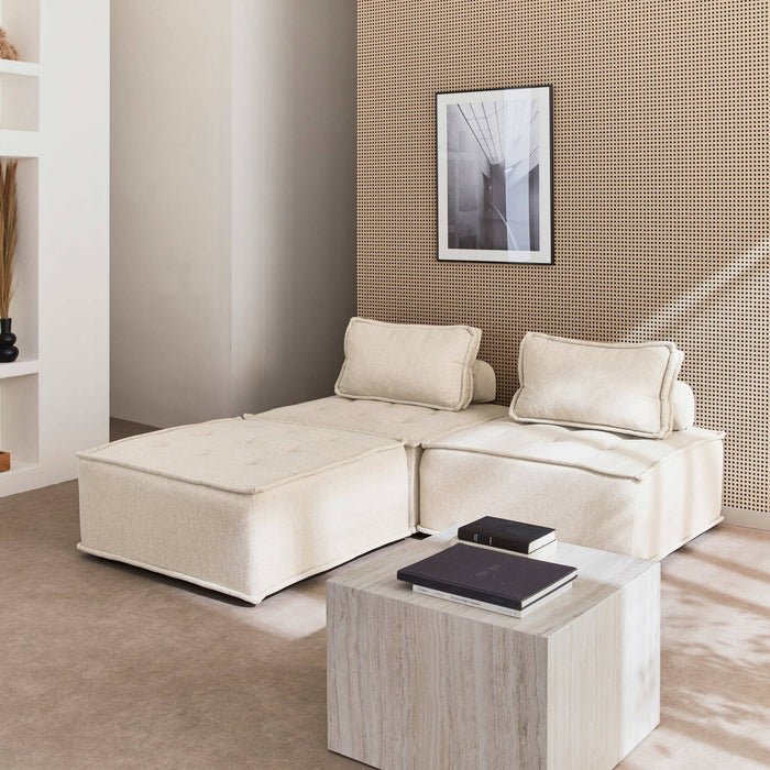 sweeek - Modulaire fauteuil in stof (x3)