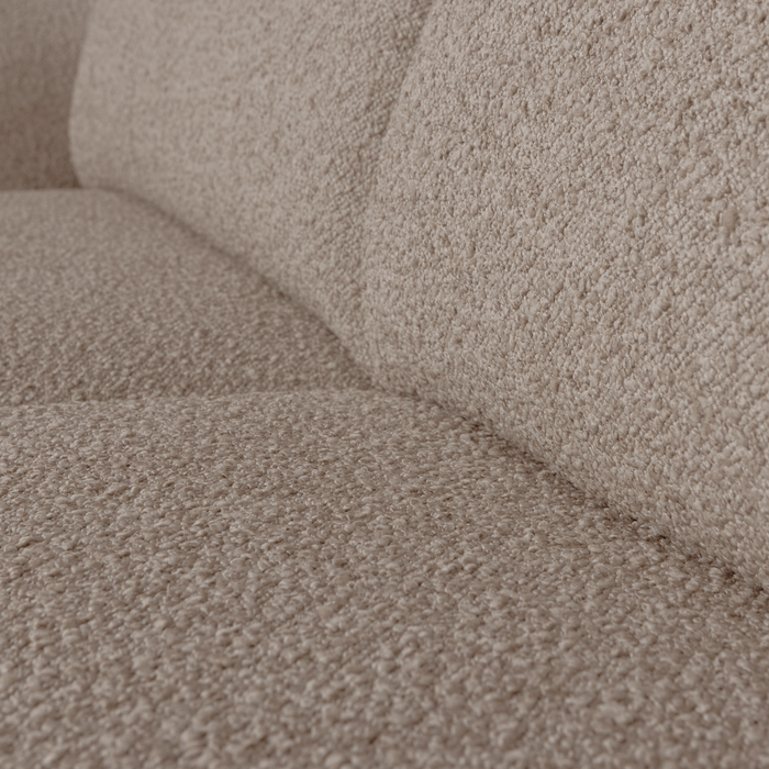 vtwonen Brush 3-Zits Bank - Bouclé - Desert Melange - 76x234x93