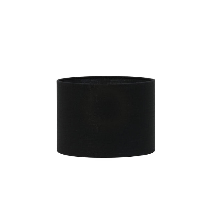 Light & Living Cilinder Lampenkap Livigno - Zwart - Ø30x21cm