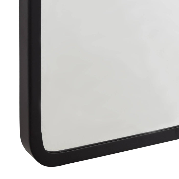 LOFT42 Mirror Wandspiegel - Zwart - Metaal - 46x31