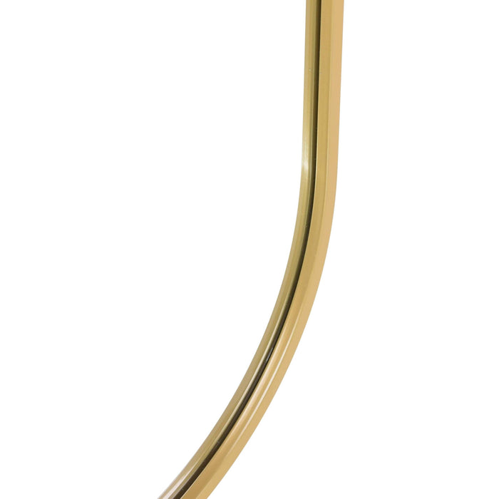 Fragix Boston Spiegel Ovaal - Goud - Metaal - 80x30