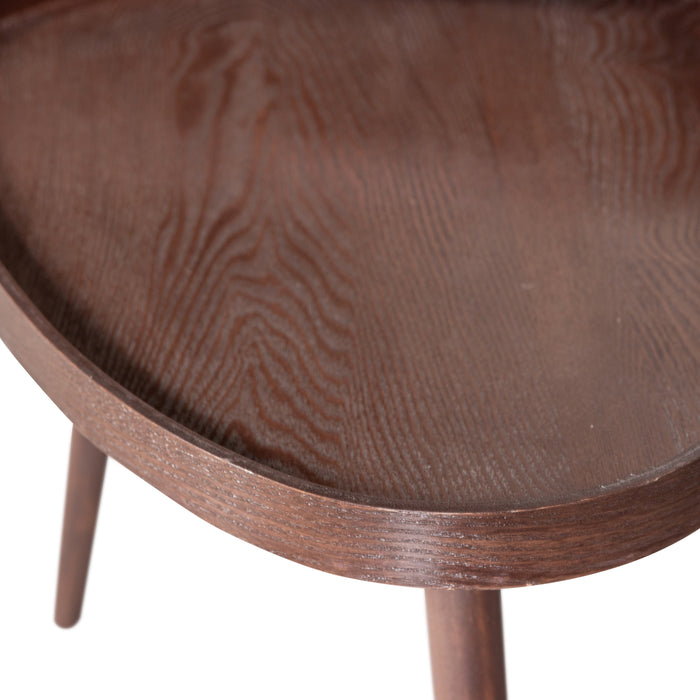 by fonQ Dusk Bijzettafel - Walnoot - Set van 2