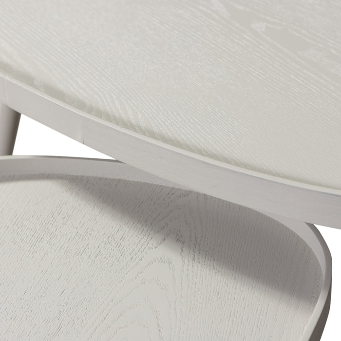 by fonQ Dusk Bijzettafel - Greige - Set van 2