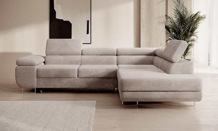 NADUVI Collection Hoekslaapbank Dorothy rechts corduroy