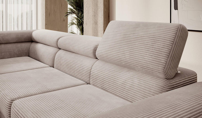 NADUVI Collection Hoekslaapbank Dorothy links corduroy