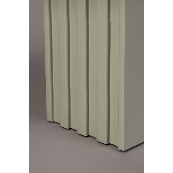 Dutchbone Clayton Bijzettafel Vierkant 40x40 cm Marmer  - Grijs