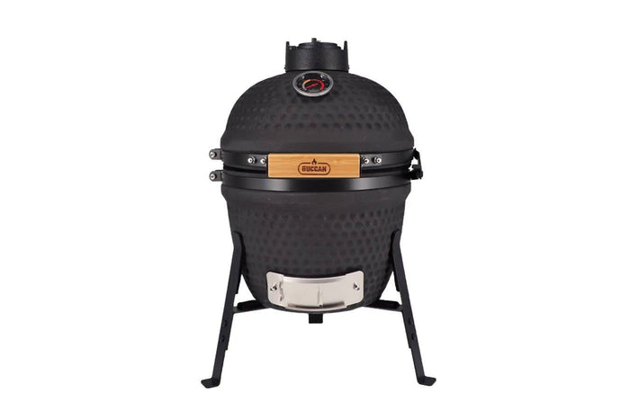 Buccan BBQ - Kamado barbecue - Compact 13" - Zwart
