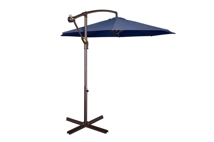 Feel Furniture - Toscano - Banana parasol - Marine Blauw