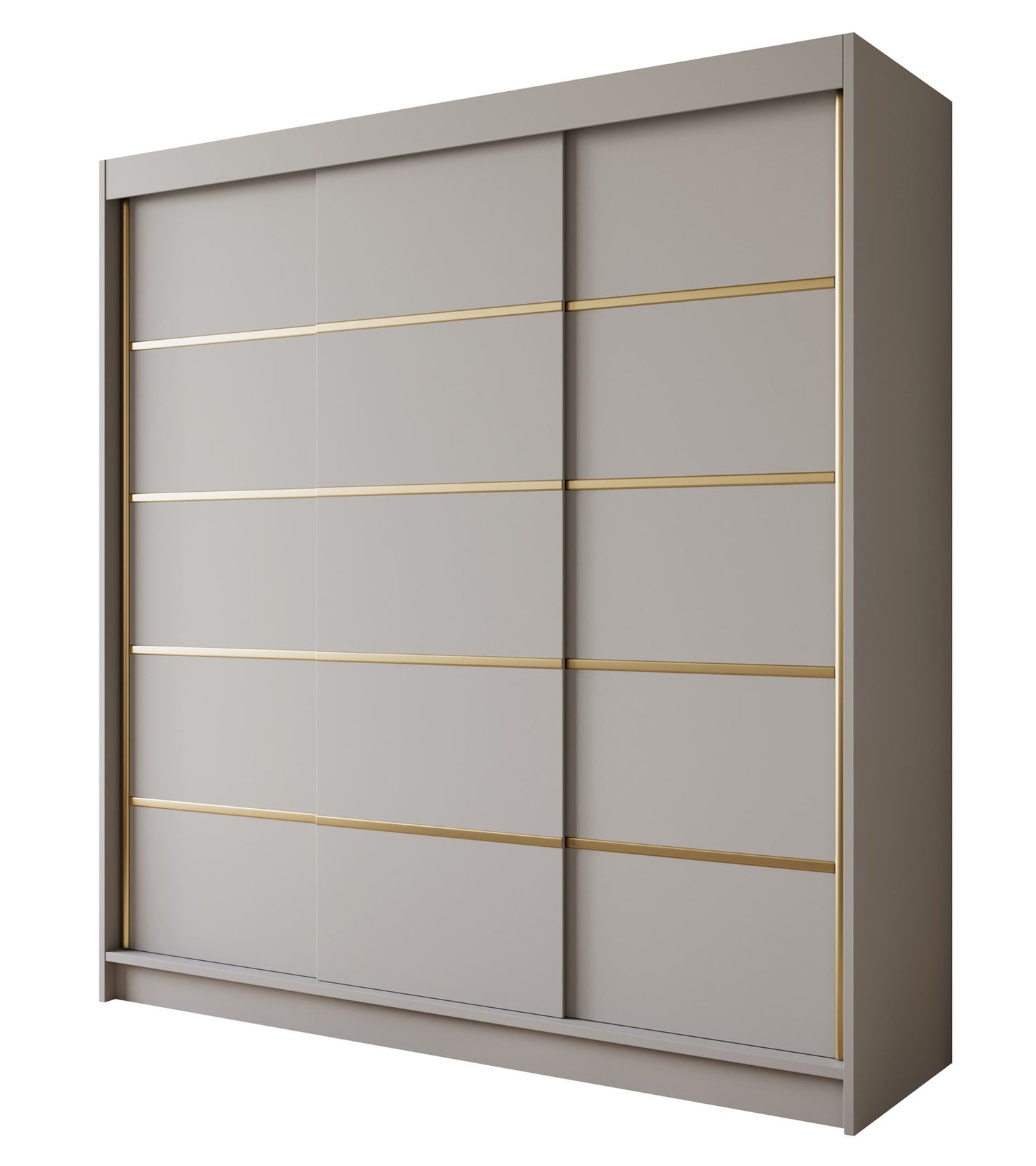 Meubella Kledingkast Eagle - Beige - 200 cm