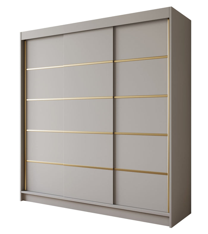 Meubella Kledingkast Eagle - Beige - 200 cm