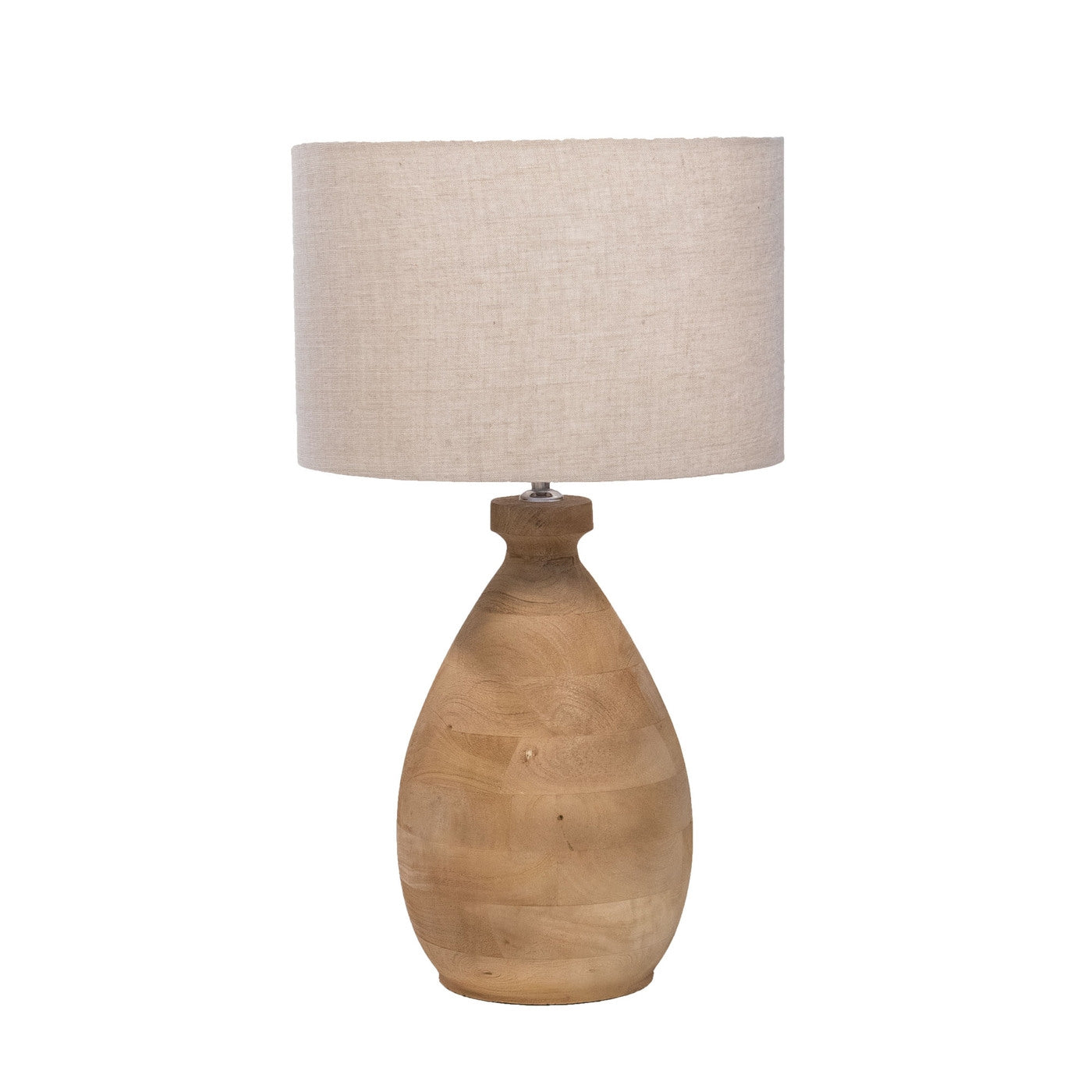 Giga Meubel - Tafellamp Naturel - 35cm - Hout - Tafellamp Mattia