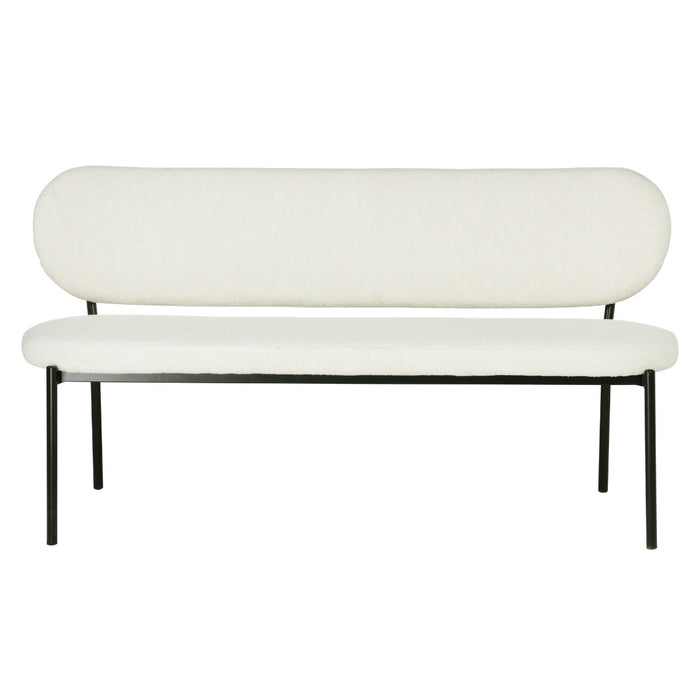 Giga Meubel - Eetkamerbank Beige Stof - Zitbreedte 160cm - Maddie