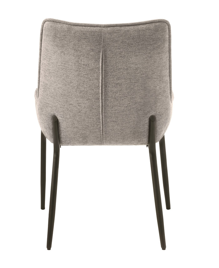 Giga Living - Eetkamerstoel Zandkleur Stof - Calgary - Set van 2