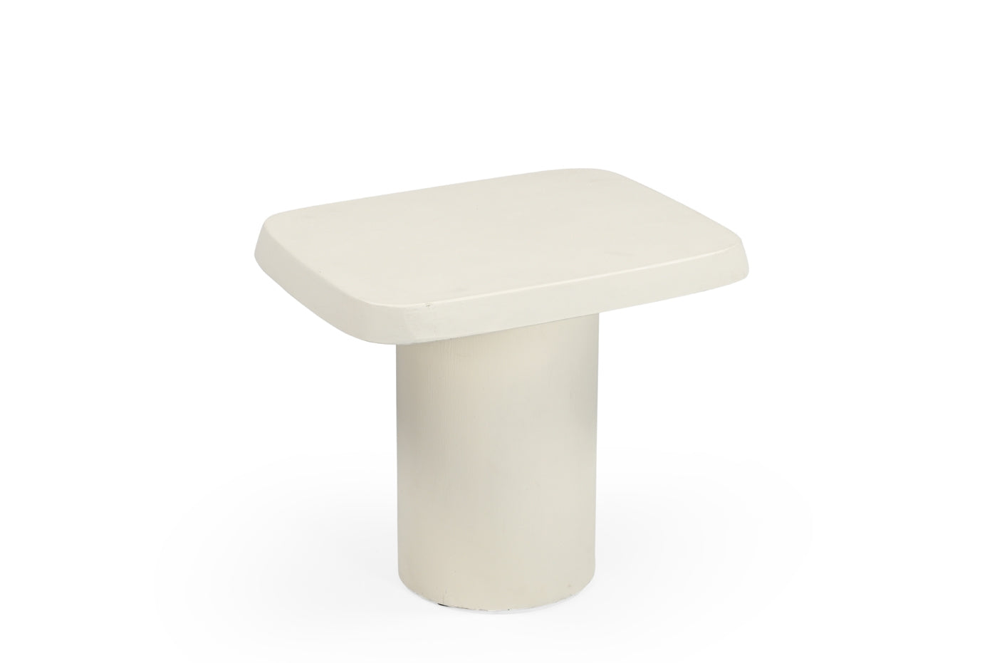 Giga Meubel - Bijzettafel Rechthoek 53cm - Beige Beton - Carly
