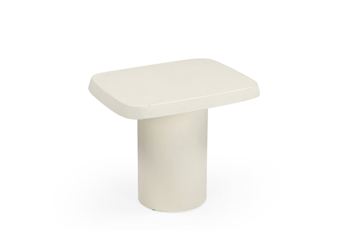 Giga Meubel - Bijzettafel Rechthoek 53cm - Beige Beton - Carly
