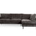Giga Meubel - 3-Zits Hoekbank Haga Antraciet Rechts