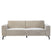 Giga Meubel - Bank Taupe - 3-Zits - 220x100x82cm - Rome