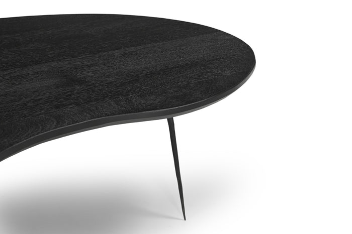 Giga Meubel - Salontafel Organisch Zwart - Set Van 2 - Fenne
