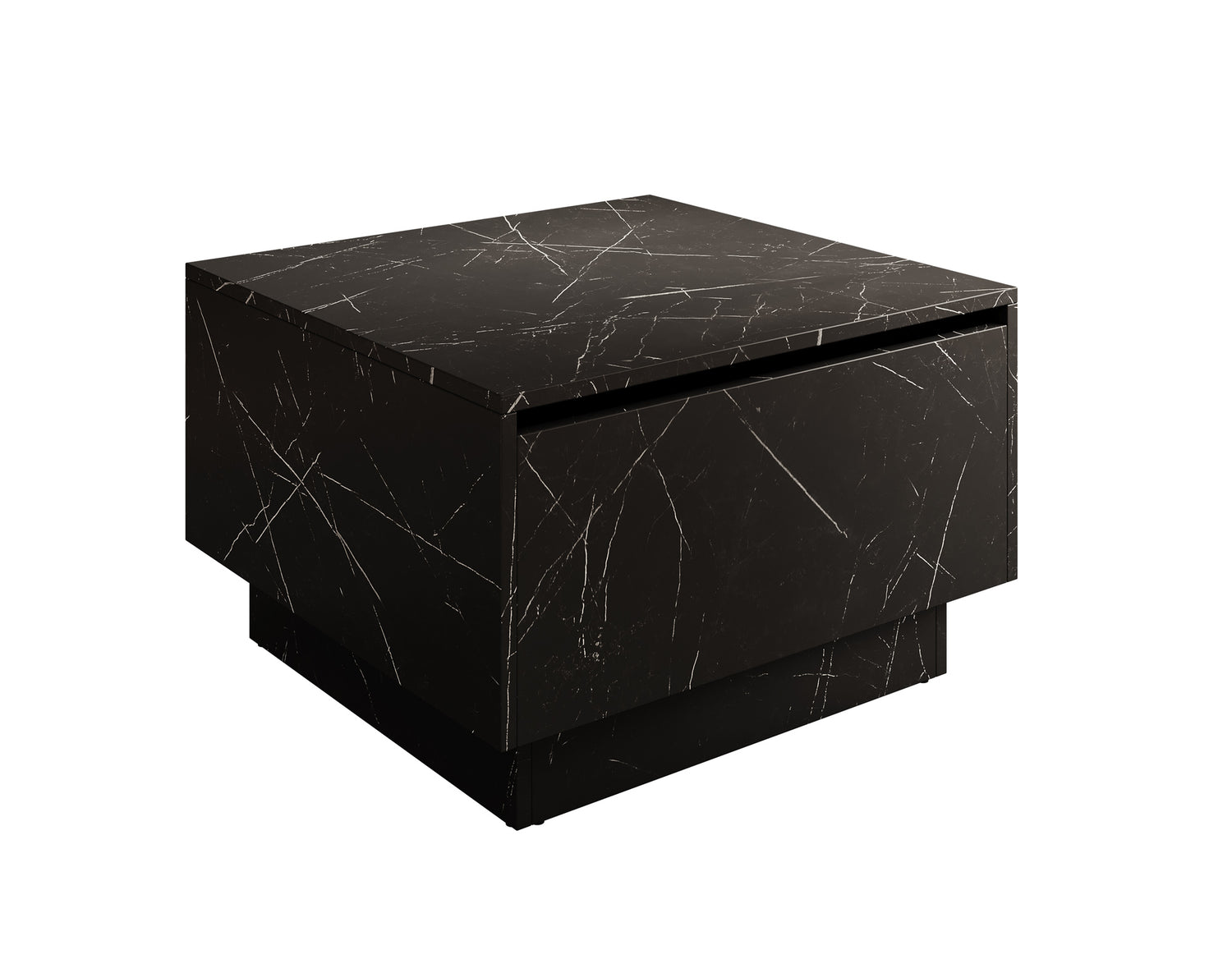 Meubella Salontafel Micha - Zwart marmerlook - 60 cm