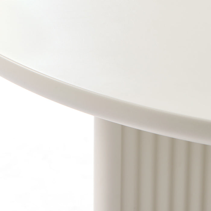 Giga Living - Salontafel Rond Naturel Hout - 80x80x38cm - Salvator