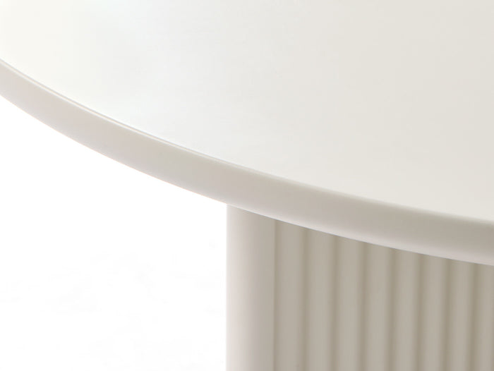 Giga Living - Salontafel Rond Naturel Hout - 80x80x38cm - Salvator