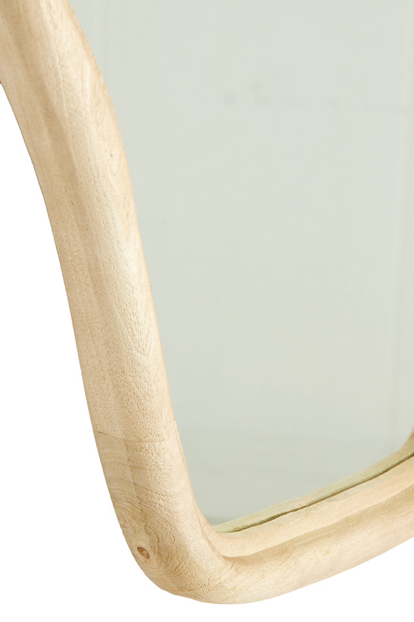 Light & Living Light&living Spiegel 44x4x80 cm CELANO hout mat naturel