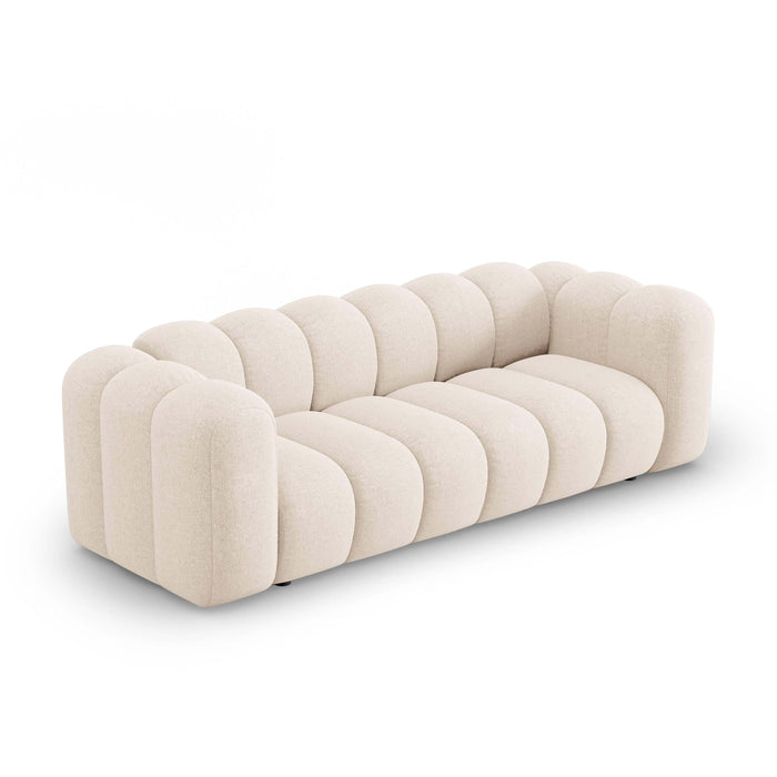 Micadoni Lupine 3-zitsbank - Chenille - Lichtbeige