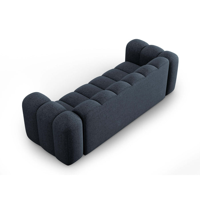 Micadoni Lupine 3-zitsbank - Chenille -  Koningsblauw