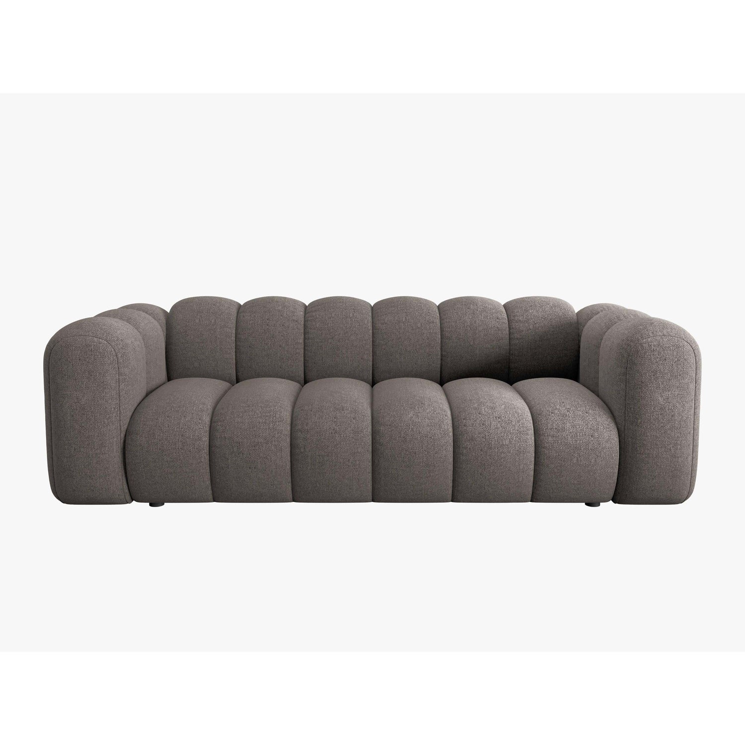 Micadoni Lupine 3-zitsbank - Chenille -  Grijs