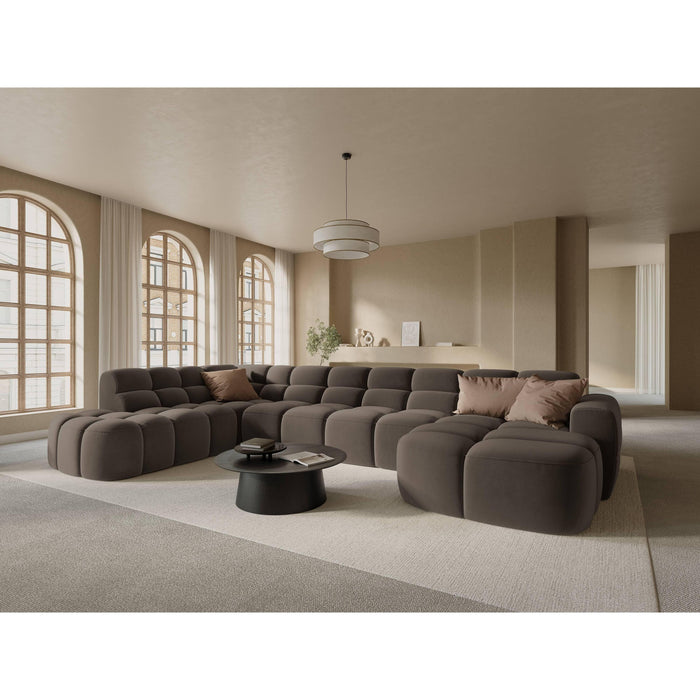 Micadoni Lisa U-bank Links - Velvet - Lichtbruin