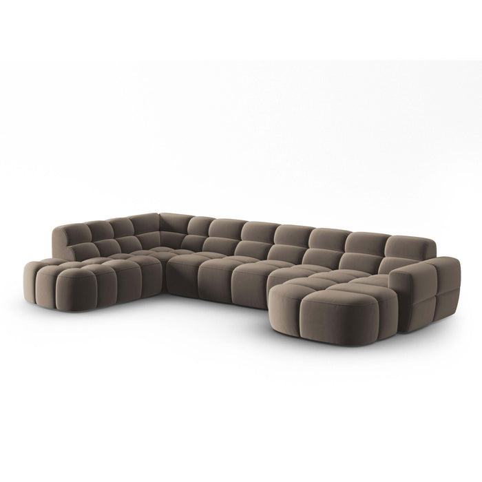 Micadoni Lisa U-bank Links - Velvet - Lichtbruin