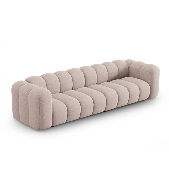 Micadoni Lupine 4-zitsbank - Chenille - Beige