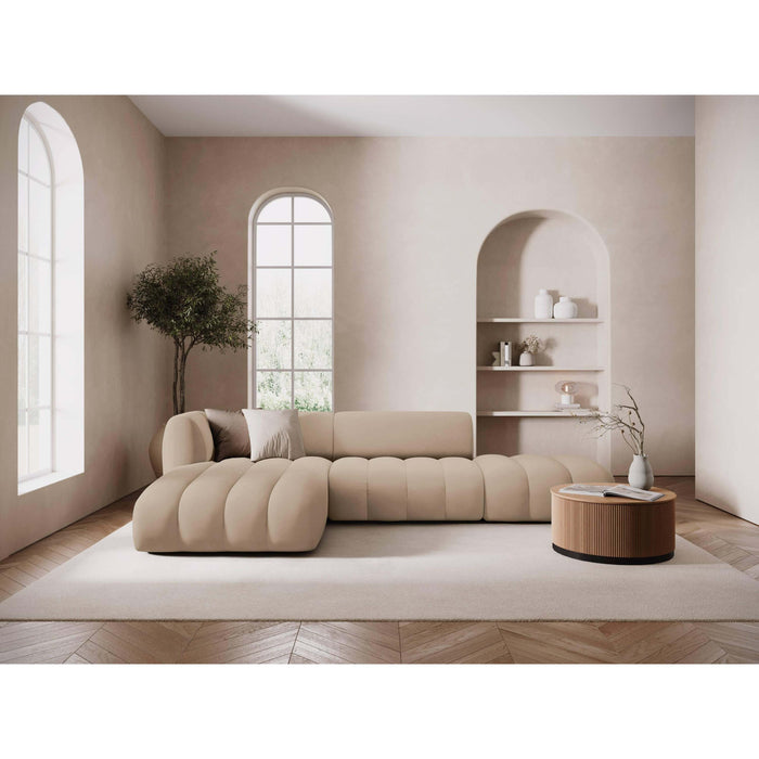 Micadoni 5-zits hoekbank Harry links open velvet