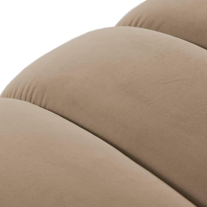 Micadoni 5-zits hoekbank Harry links open velvet