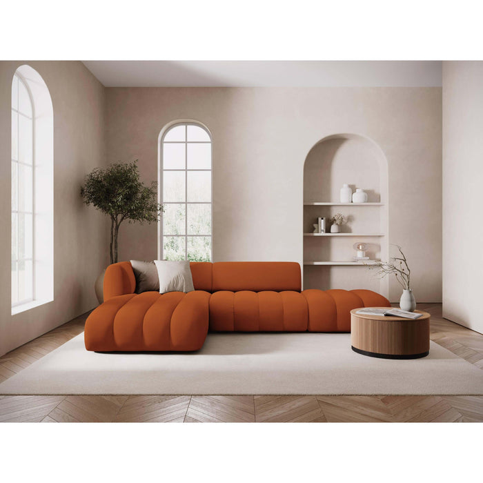 Micadoni 5-zits hoekbank Harry links open velvet