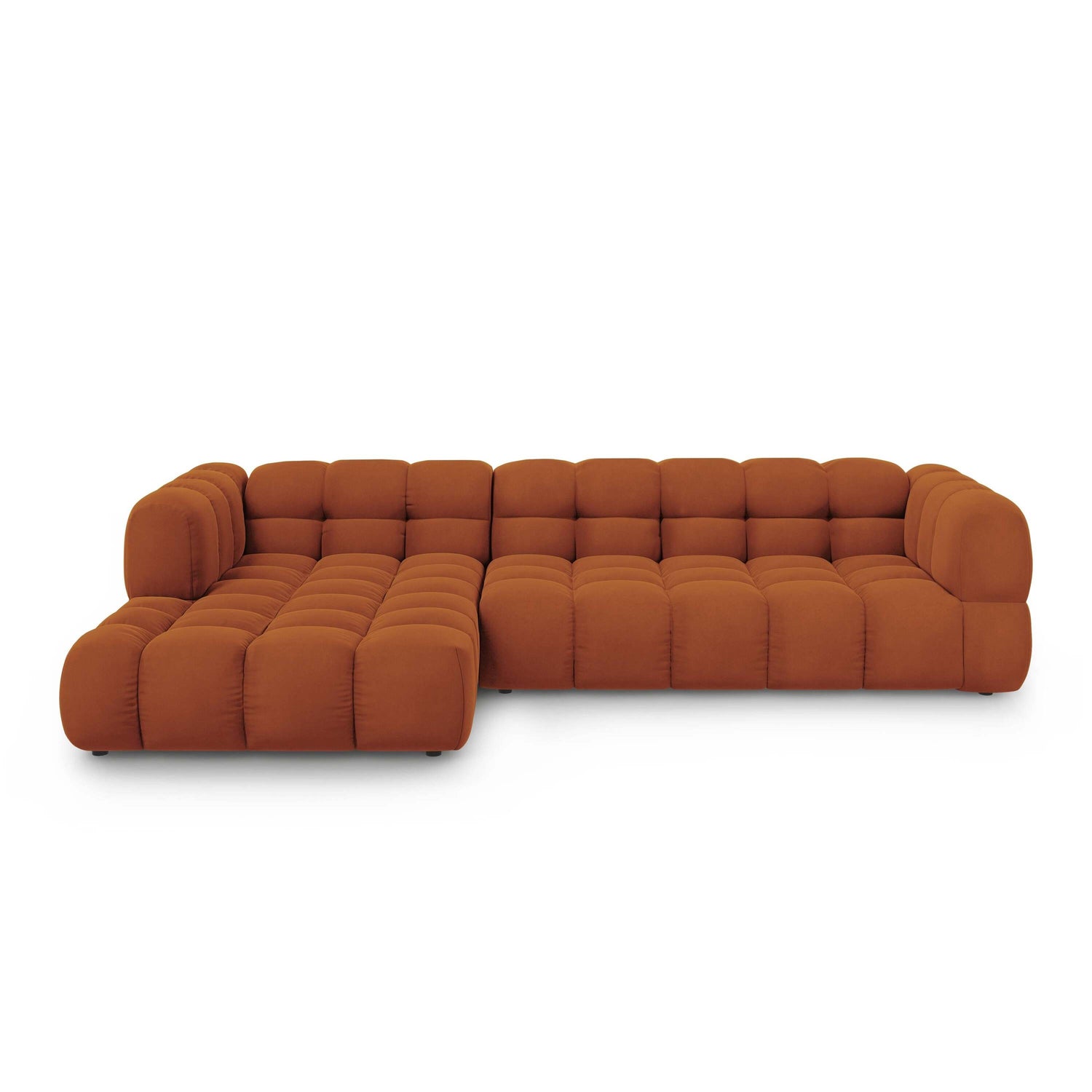 Cosmopolitan Design 4-zits hoekbank Sky links velvet