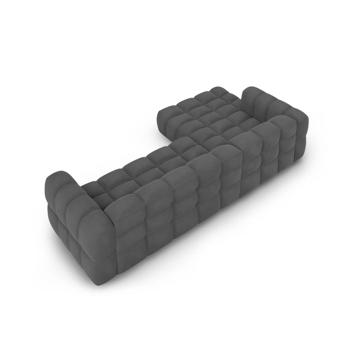 Cosmopolitan Design 4-zits hoekbank Sky links velvet