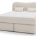 NADUVI Collection Lavelle boxspring bouclé 160 x 200 cm