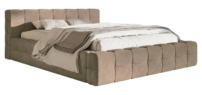 Selsey Design Tilly bedframe velvet met opbergvak 160 x 200 cm