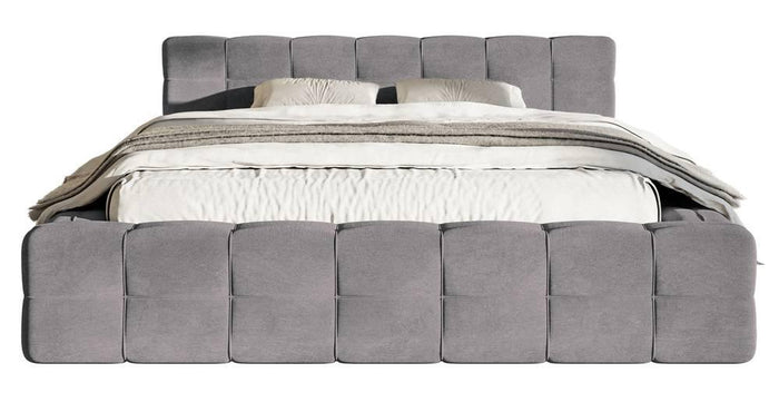 Selsey Design Tilly bedframe velvet met opbergvak 180 x 200 cm