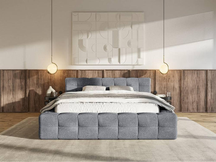Selsey Design Tilly bedframe chenille met opbergvak 180 x 200 cm