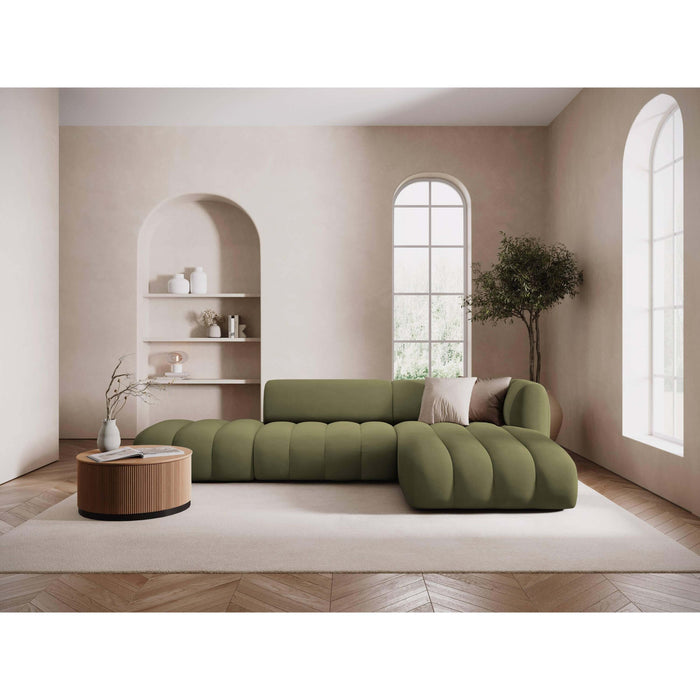 Micadoni 5-zits hoekbank Harry open rechts velvet