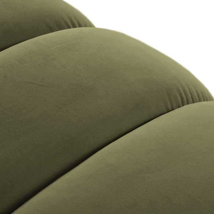 Micadoni 5-zits hoekbank Harry open rechts velvet