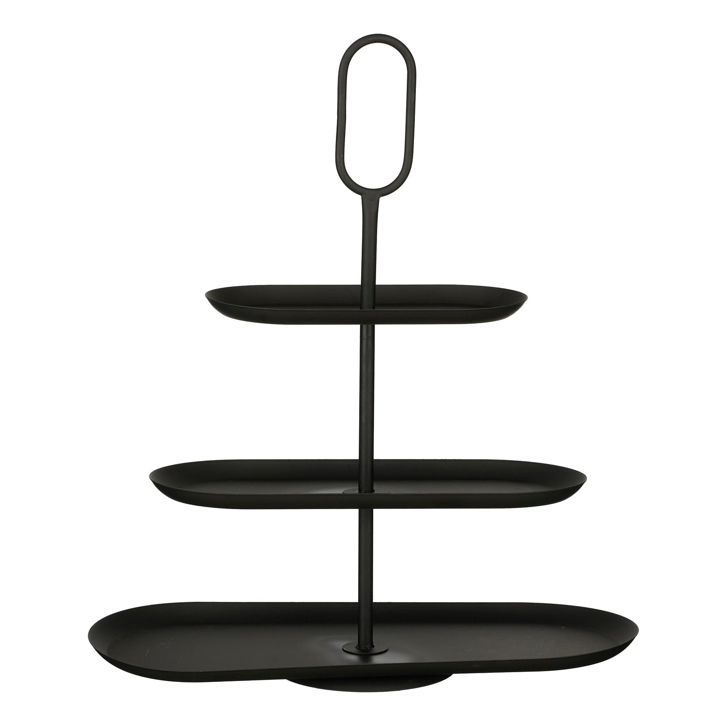 Mica Decorations Rama Etagere 3 Laags - L48 x B20 x H55 cm - Zwart