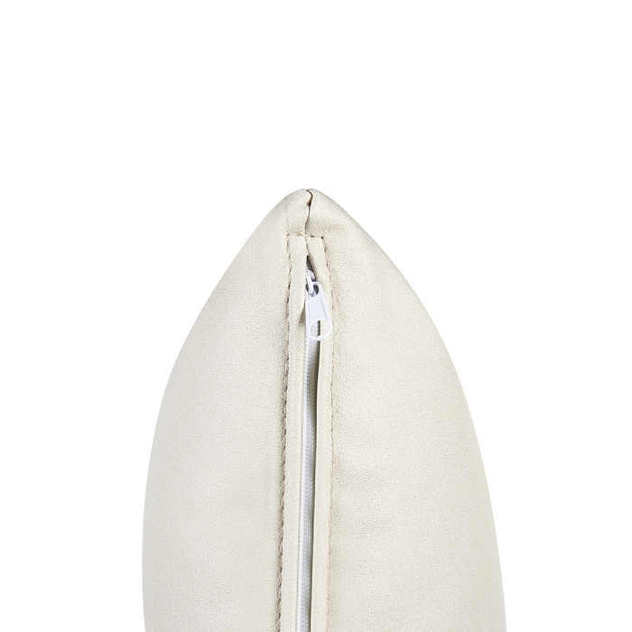 Beliani-LANNILS-Chaise longue-Gebroken wit-Rechts-Vegan kunstleer